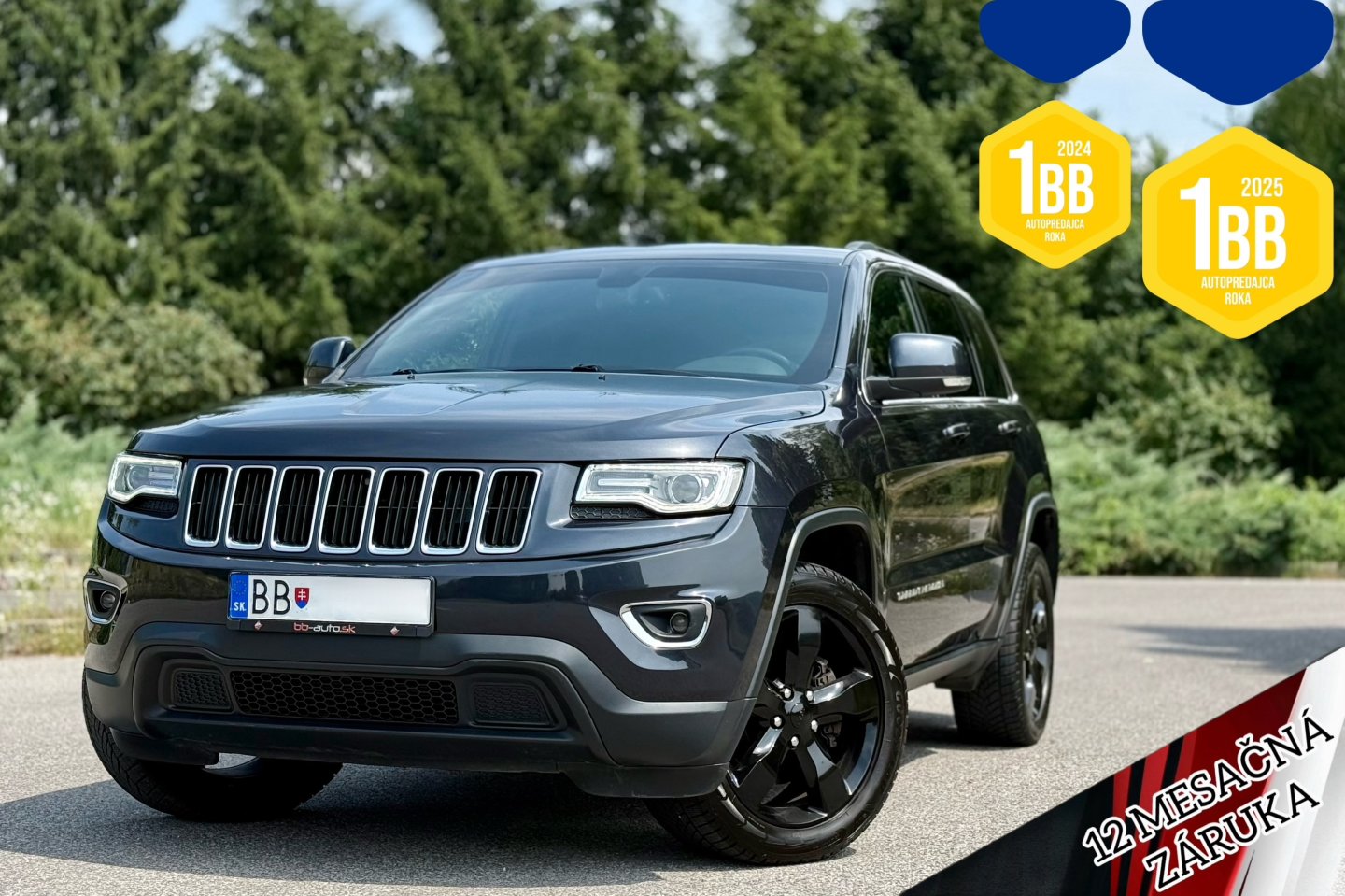 Jeep Grand Cherokee 3,0L V6 TD A/T 140Kw A8 5d.