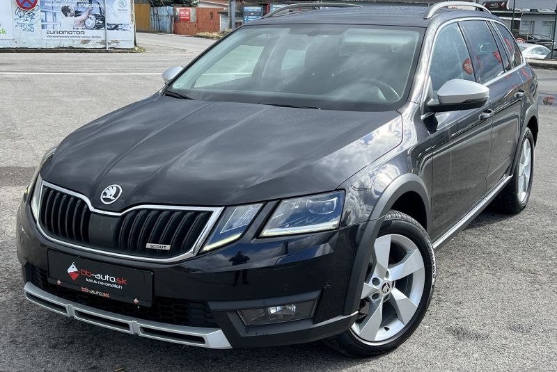 Škoda Octavia Combi 2.0 TDI DSG SCOUT 4x4 LED 