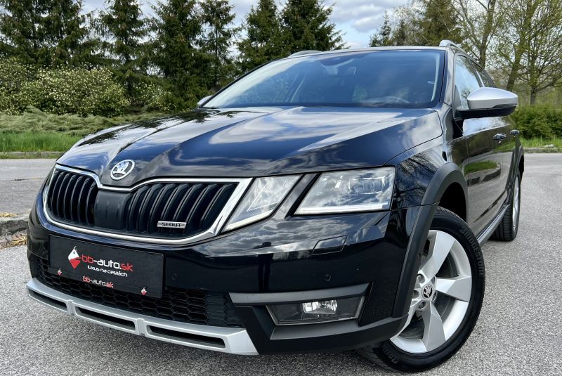 Škoda Octavia Combi 2.0 TDI DSG SCOUT 4X4 WEBASTO 