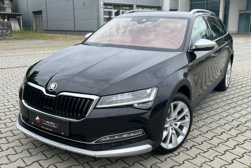 Škoda Superb Combi 2.0 TDI DSG 4x4 SCOUT WEBASTO 