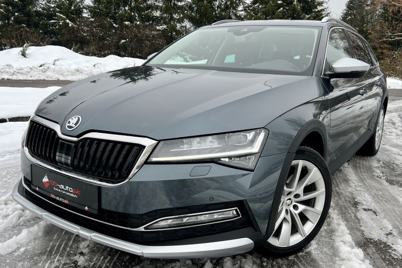 Škoda Superb 2.0TDI DSG 190PS SCOUT 4X4 