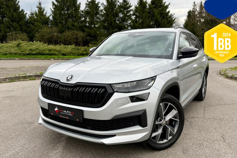 Škoda Kodiaq 2.0 TDI SCR EVO 200K SPORTLINE 4x4  DSG WEBASTO  