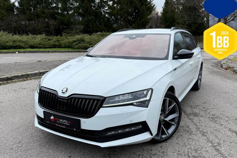 Škoda Superb Combi 2.0 TDI DSG 200k SPORTLINE 4X4 WEBASTO 
