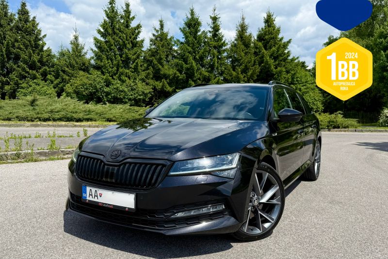 Škoda Superb Combi 2.0 TDI DSG 200k SPORTLINE 4X4 WEBASTO 