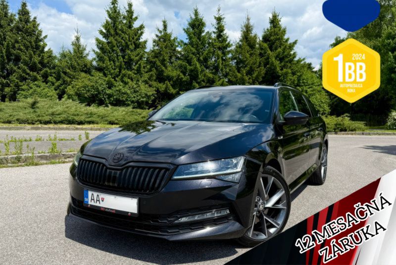 Škoda Superb Combi 2.0 TDI DSG 200k SPORTLINE 4X4 WEBASTO 