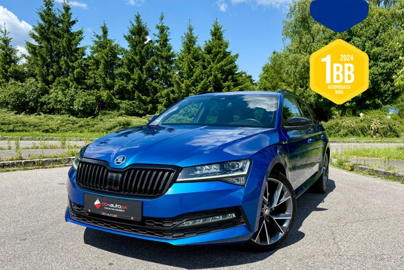 Škoda Superb Combi 2.0 TDI DSG 200k SPORTLINE 4X4 WEBASTO 