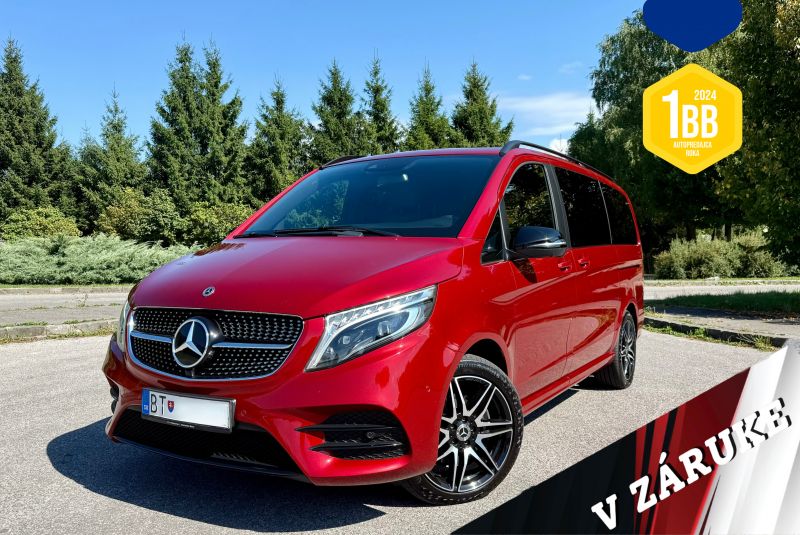 Mercedes V trieda V300 D A/T 4MATIC AVANTGARDE LONG 8miest 