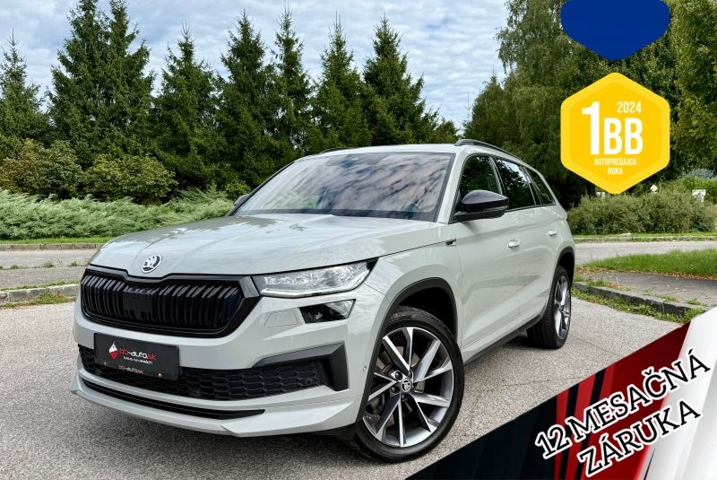 Škoda Kodiaq 2.0 TDI 200K DSG SPORTLINE 4X4 STEEL GREY 