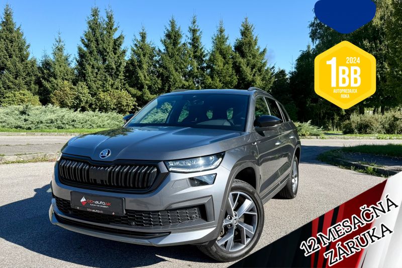 Škoda Kodiaq 2.0 TDI EVO 200K SPORTLINE 4x4 DSG WEBASTO 