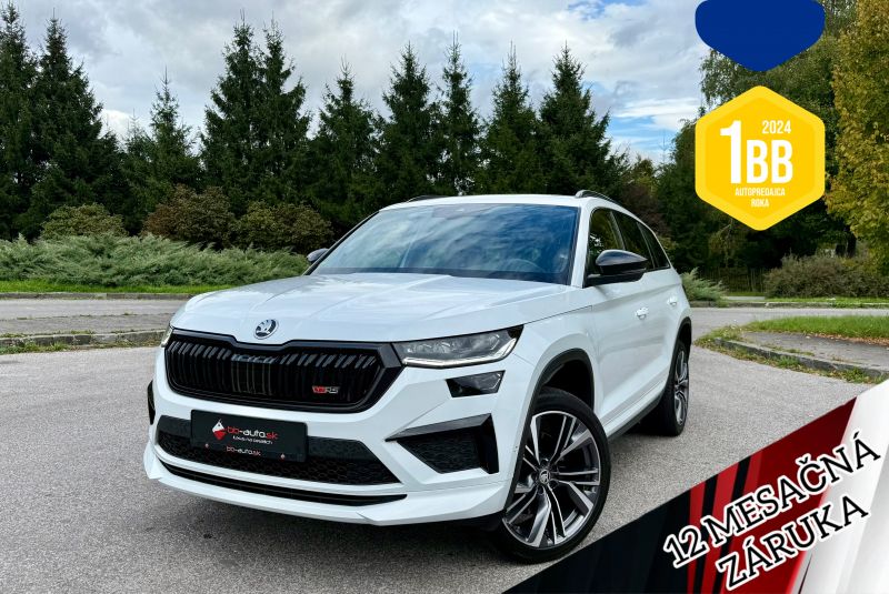 Škoda Kodiaq 2.0 TSI RS 4x4 DSG WEBASTO 